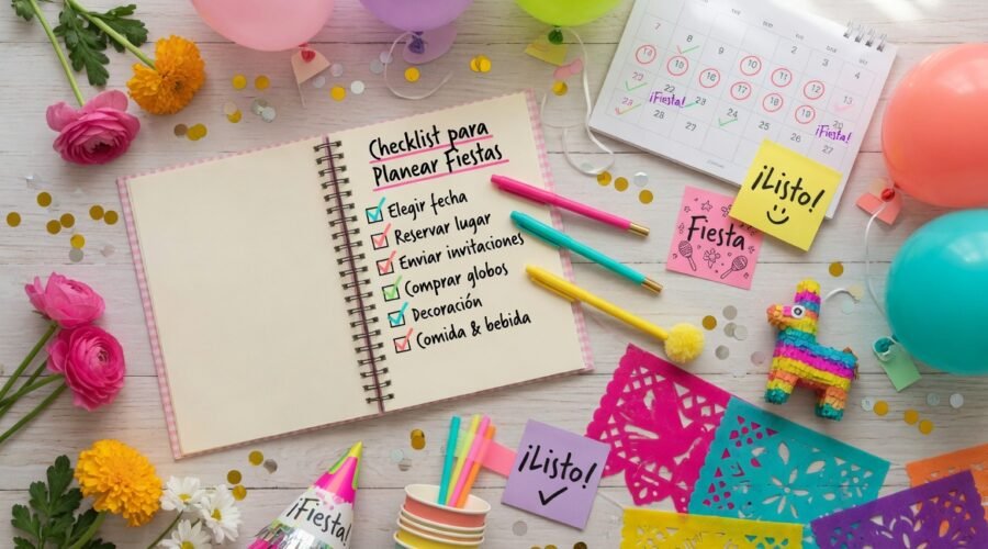 Lista de Verificación para Planear Fiestas Sin Estrés: Checklist Definitiva Paso a Paso