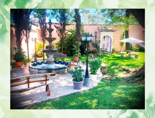 Los Cipreses Terraza Jardín