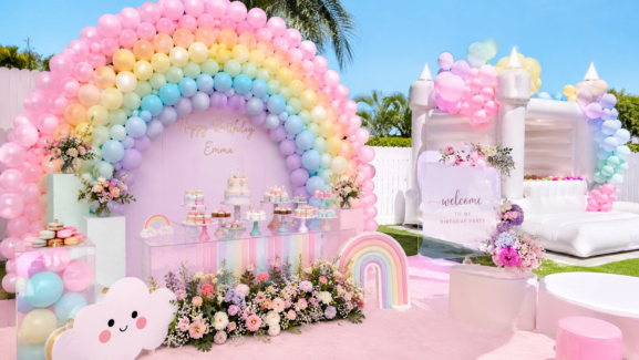 Ideas para una Fiesta de Cumpleaños con Arcoíris Pastel: Decoración, Comida y Diversión Mágica