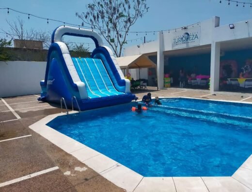 Terraza Azul Turqueza