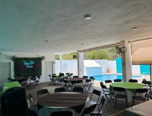 Terraza Azul Turqueza