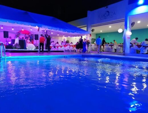 Terraza Azul Turqueza