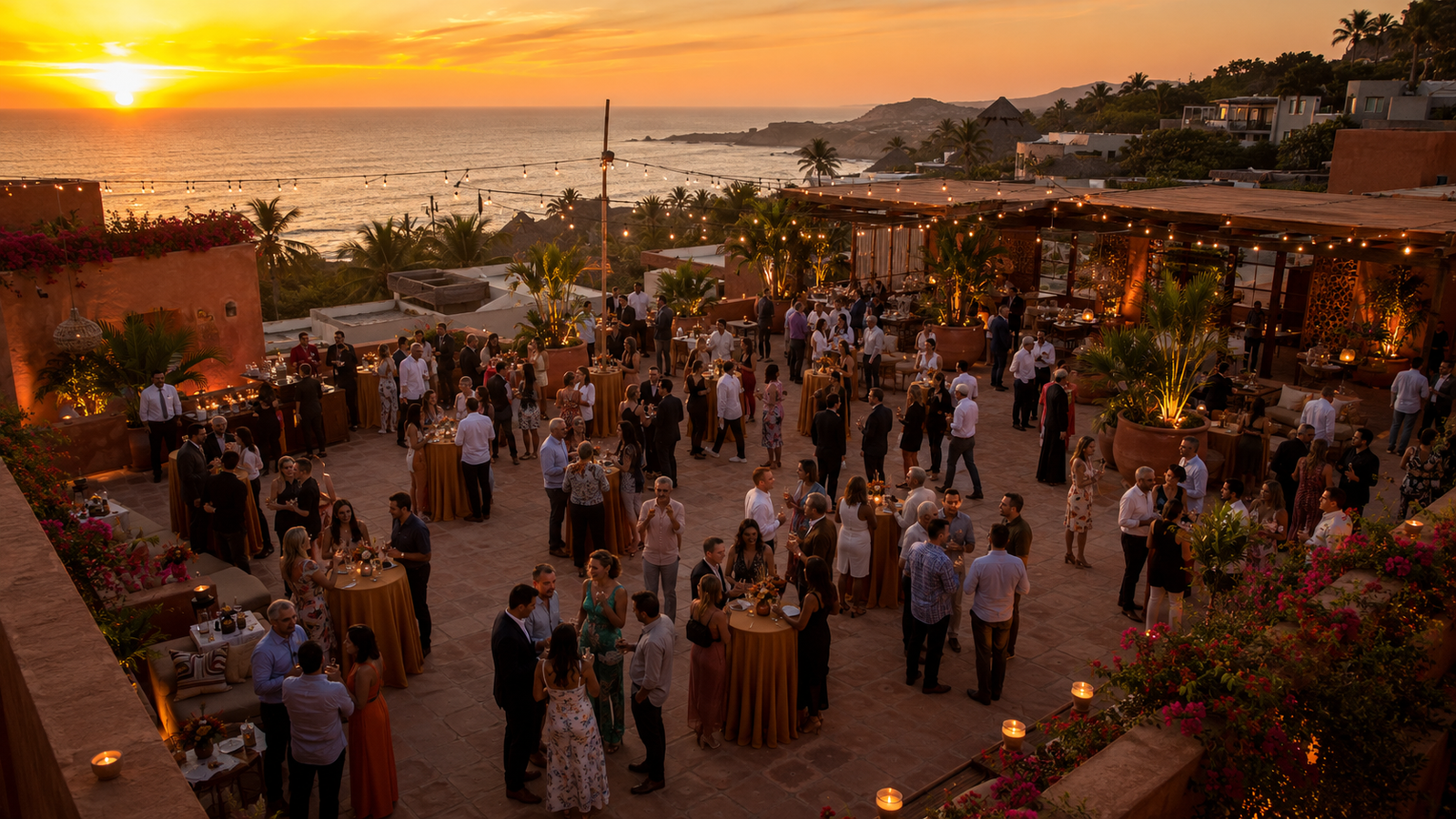 El aforo real de una terraza para fiesta privada