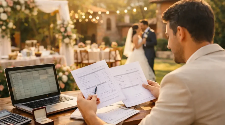 Cómo comparar cotizaciones de boda sin errores