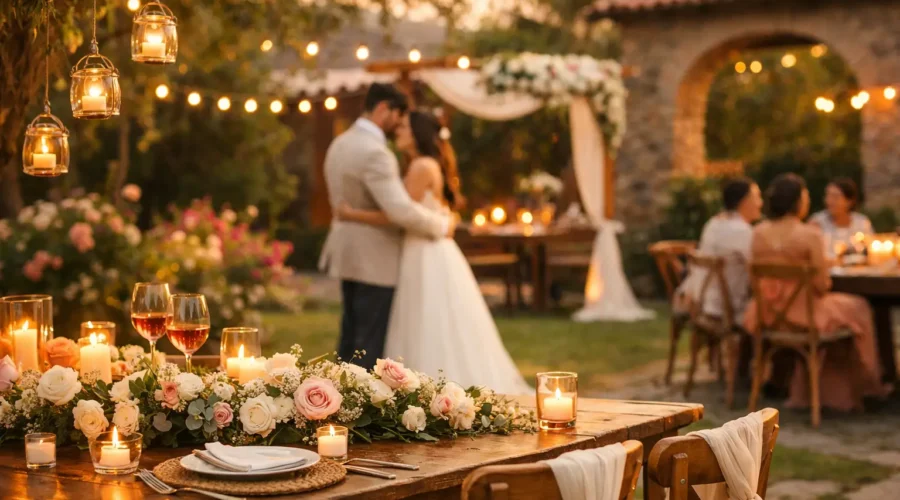 Jardines para boda íntima que se sienten personales