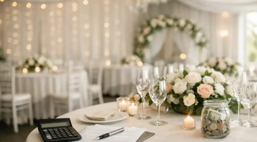 Precio de salón para boda y cómo calcularlo
