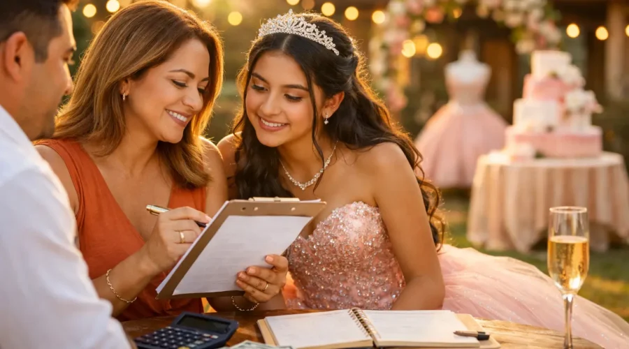 Cómo calcular presupuesto quinceañera sin sorpresas