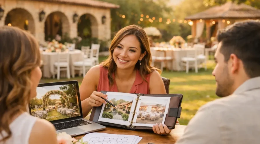Cómo reservar un recinto para boda sin errores