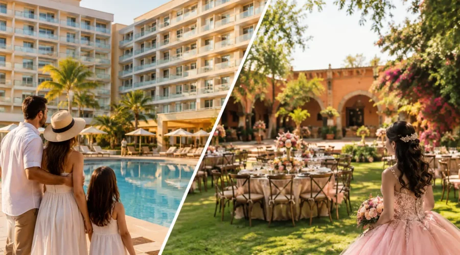 Hotel versus quinta para eventos: ¿cuál elegir?