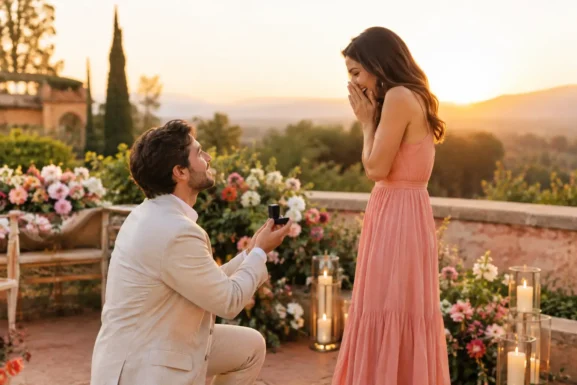 Ideas para pedidas de matrimonio memorables