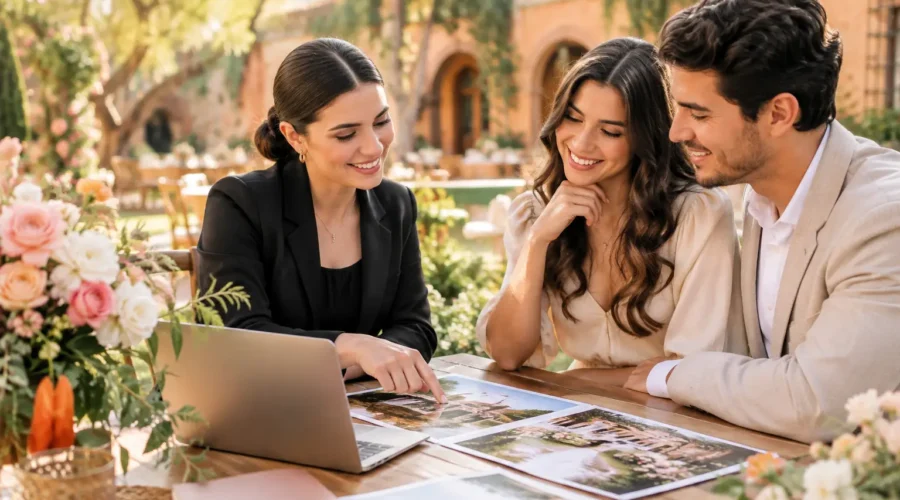Cómo elegir una organizadora de bodas sin estrés