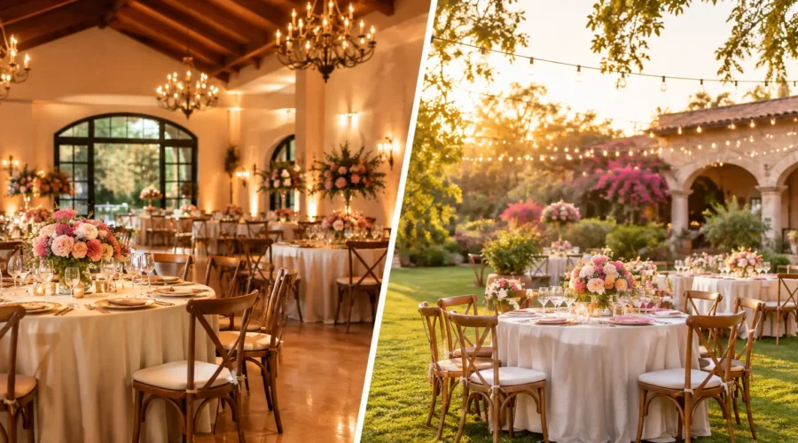 Salón cerrado versus jardín: ¿cuál elegir?